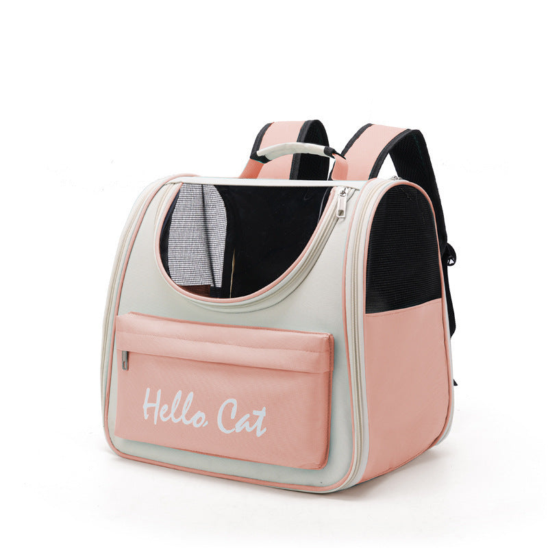 Cats Out Portable Breathable Handbag Shoulders