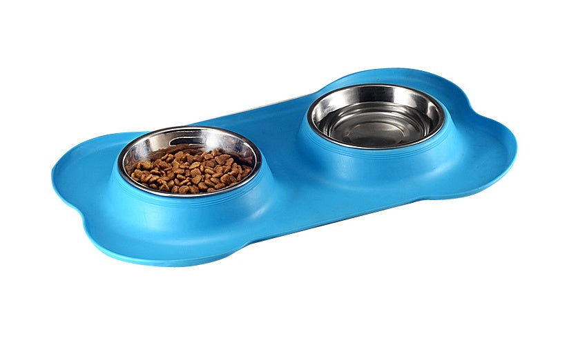 Pet double bowl