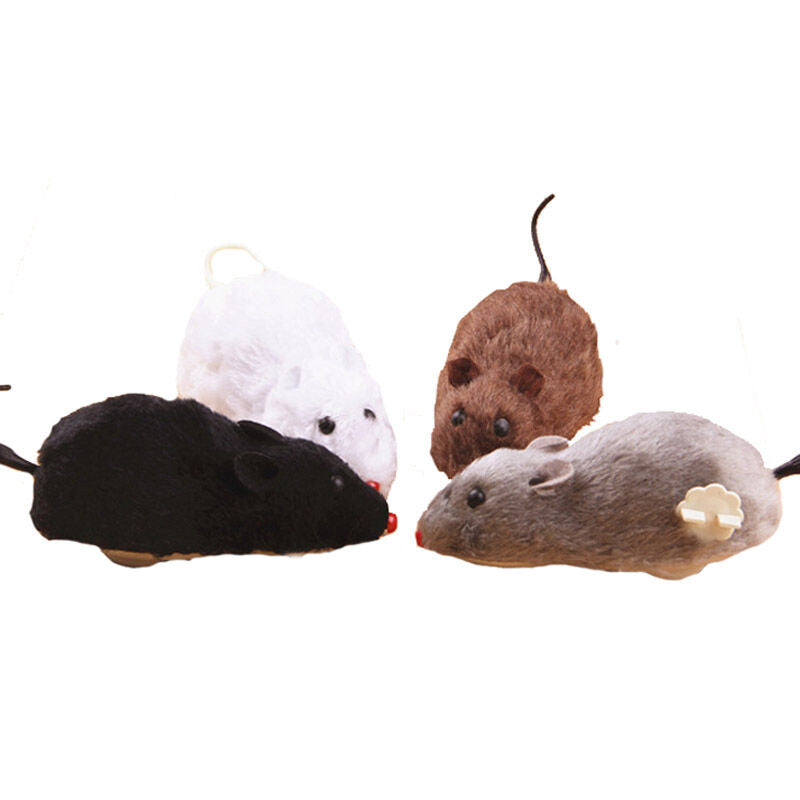 Clockwork mouse cat toy