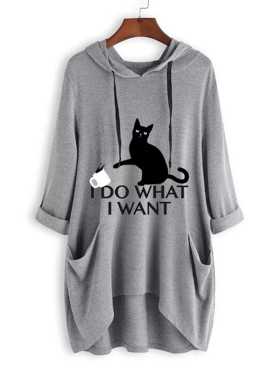 I Do What I Want Cat Shirt