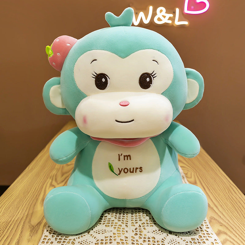 Fruit Monkey Doll Plush Toy Cartoon Cute Pet