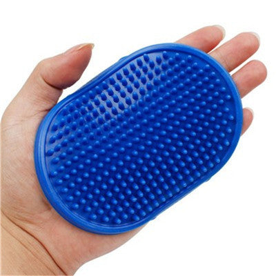 Dog bath massage brush