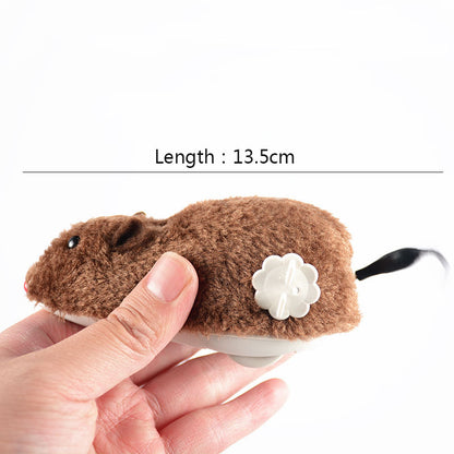 Clockwork mouse cat toy