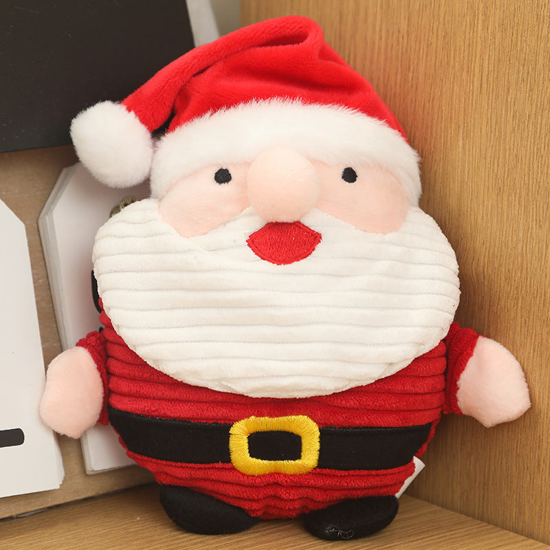 Santa Penguin Snowman Pet Molar Doll Pet Doll Plush Pet Toy