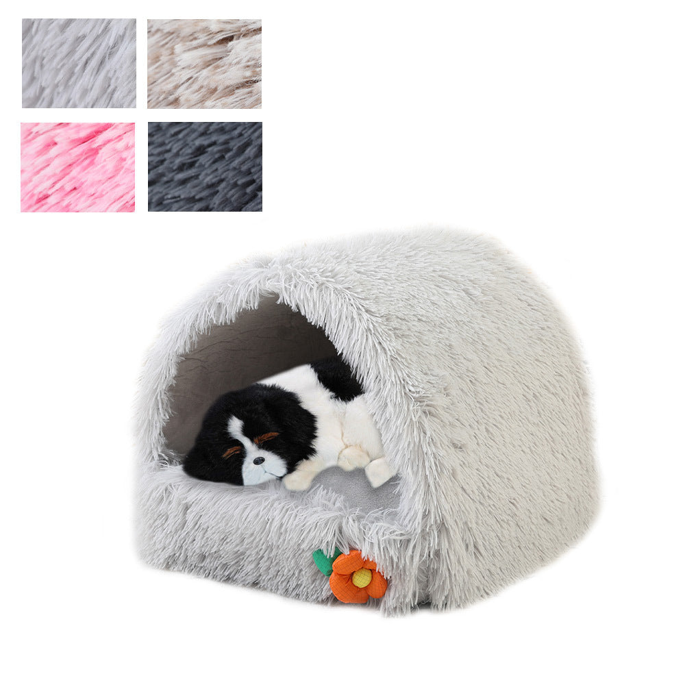 Cat Nest Semi-closed Warm House Can Be Compressed