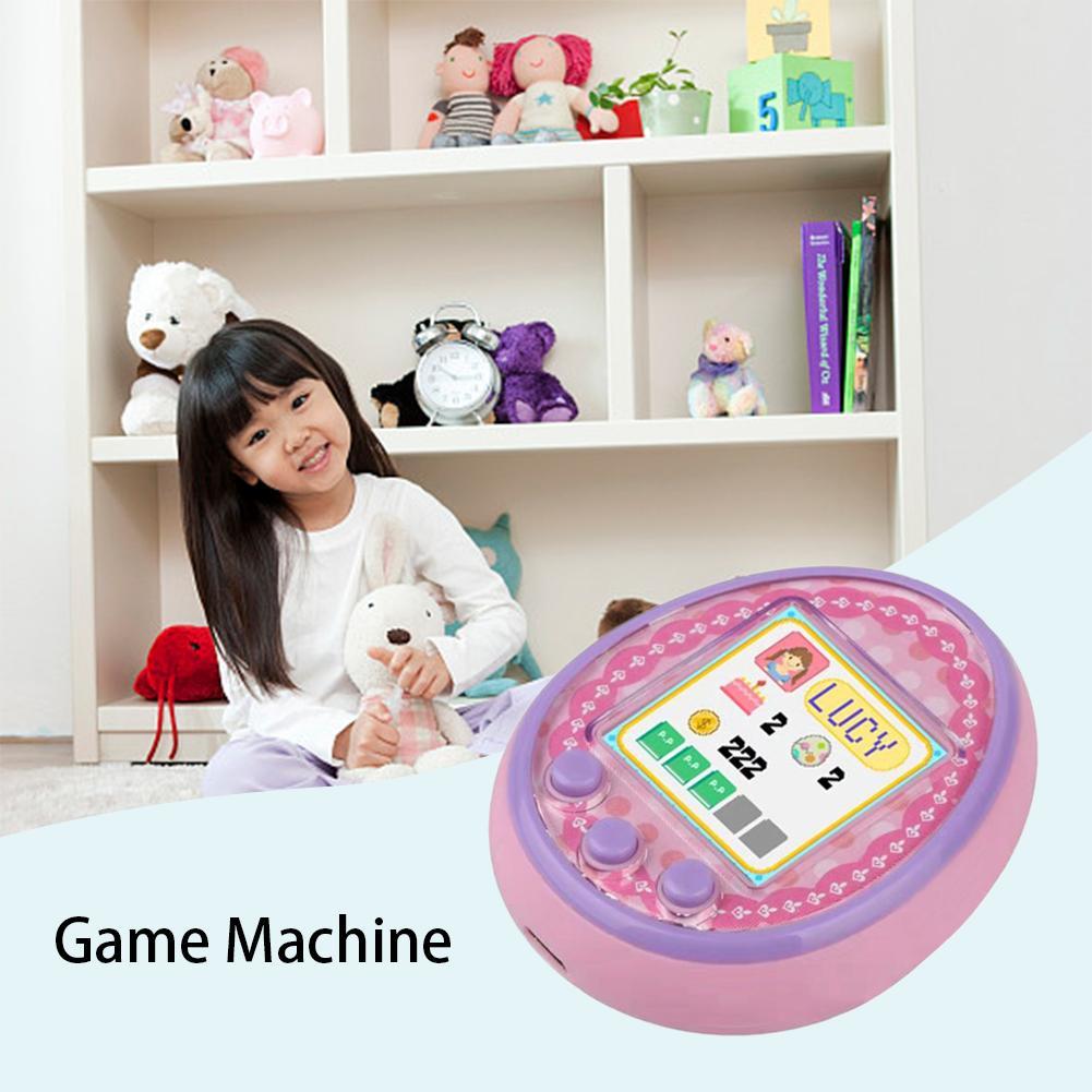 Color Screen Electronic Pet Machine Handheld Game Console Nostalgic Toy