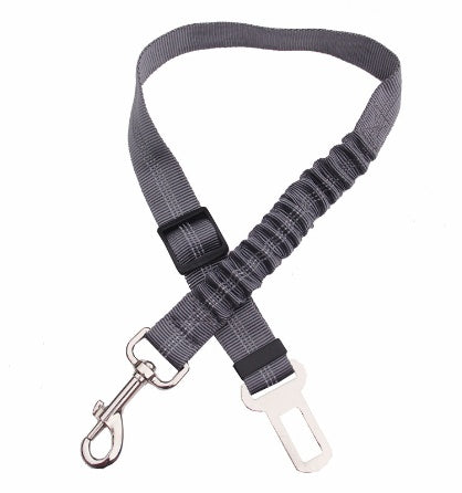 Adjustable Dog Seat Belt Dog Car Seatbelt Harness Leads Elastic Reflective Safety Rope