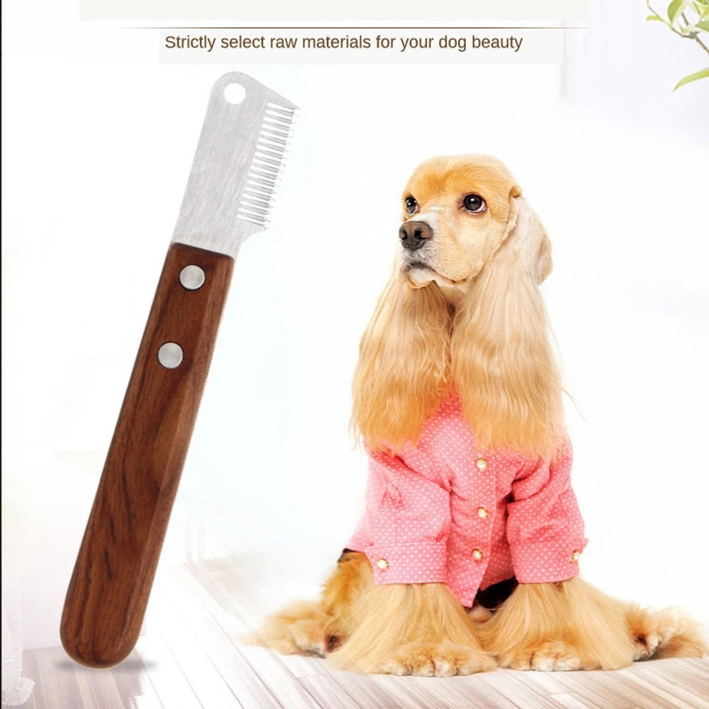 Dog Hair Removal Knife Pet Grooming Tool Shaving Comb Dog Accessories