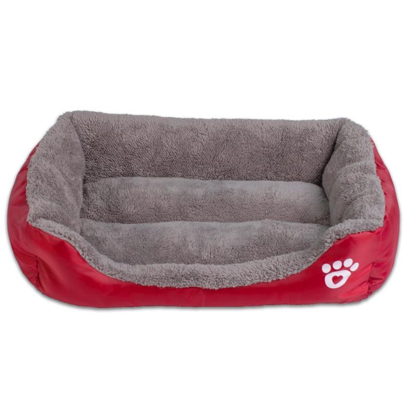 Soft Fleece Waterproof Pet Bed