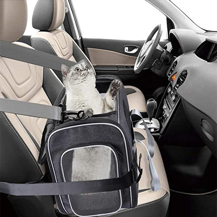 Folding Portable Breathable Car Outdoor Travel Pet Bag