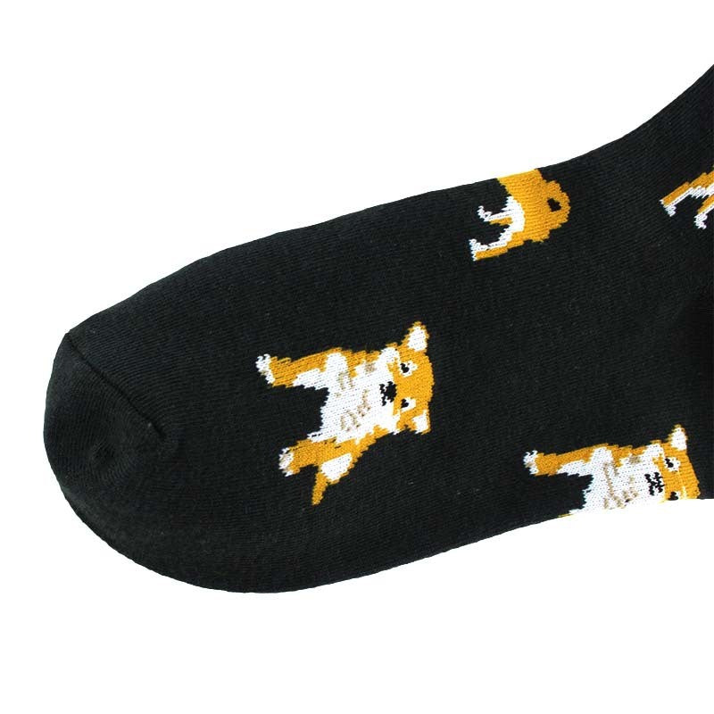 New Cute Pet Cute Shiba Inu Orange Tabby Cat Cute Pig Cotton Socks