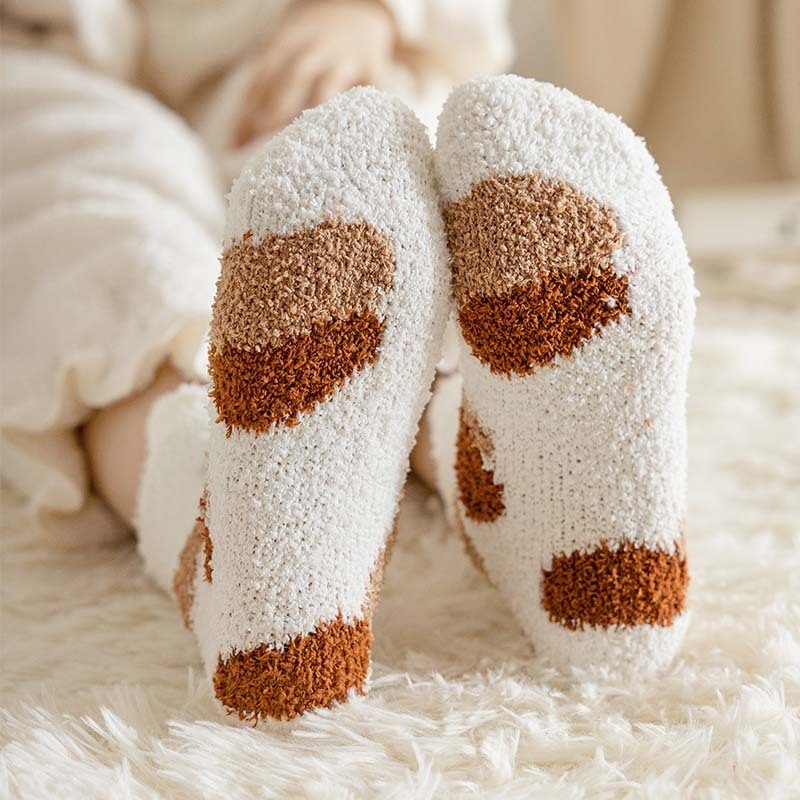 Cute Cartoon Animal Plush Tube Socks