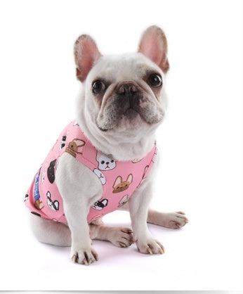 Cute And Creative Pet Print Cooling T-shirt