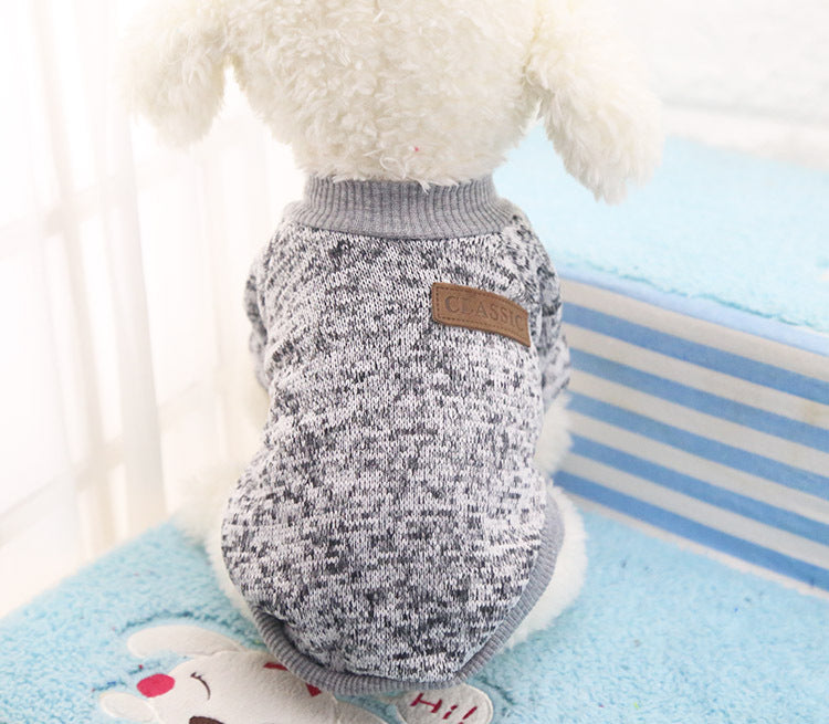 Winter Small And Medium Size Dog Pet Clothes Warm