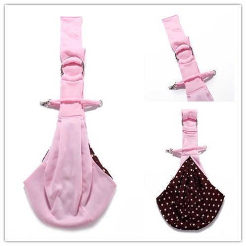 Pet Bag One-shoulder Pet Bag Skew Spanner Bag Breathable Dog Bag