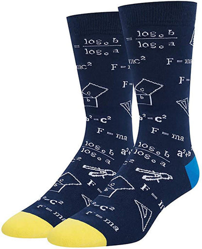 Colorful Math Printed Men&