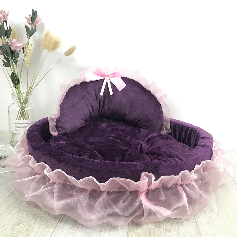 Pet Bed Princess Dog Nest Fantasy