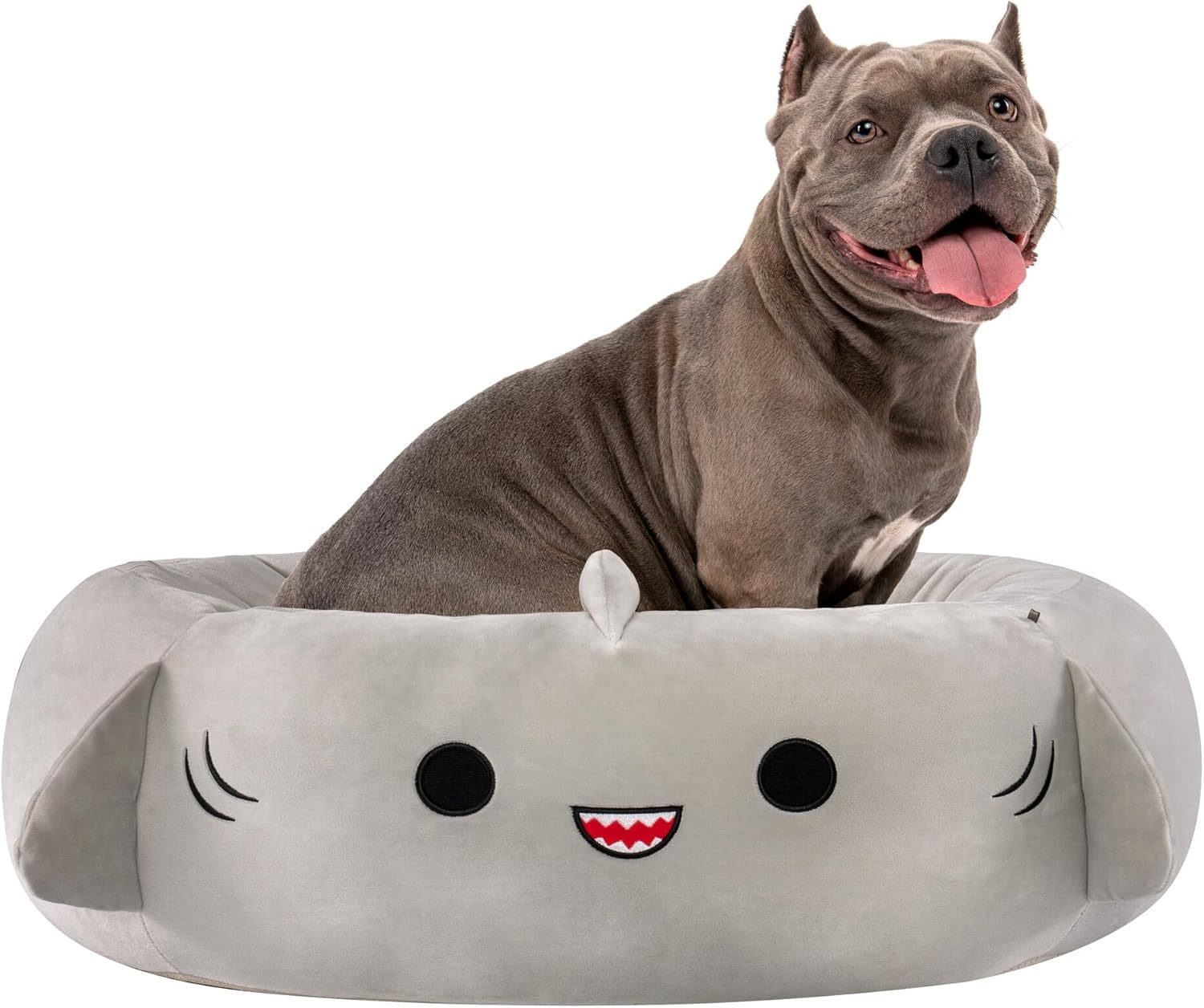 Shark Pet Bed - Large Ultrasoft Official Plush Pet Bed Maui Pineapple Pet Bed - Large Ultrasoft Official Plush Pet Bed