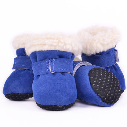 Fashion Simple Waterproof Warm Dog Shoes