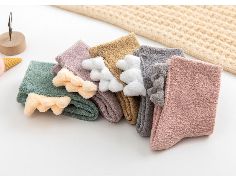 Fleece-lined Super Thick Sleep Baby Socks