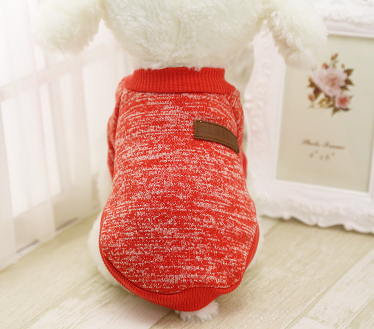 Winter Small And Medium Size Dog Pet Clothes Warm