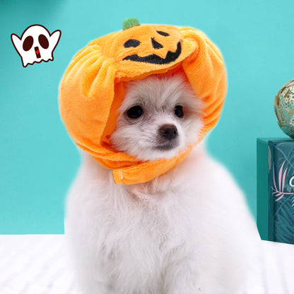 Fashion Halloween Pet Cat Dog Pumpkin Hat