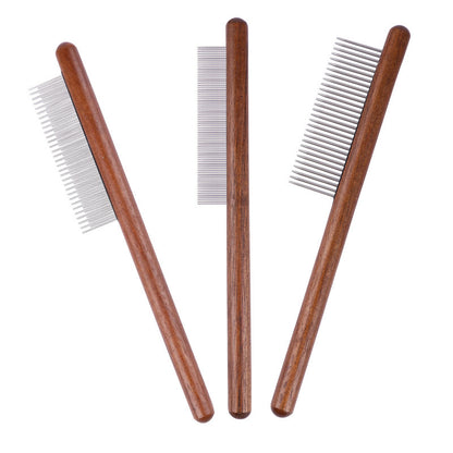 Wooden Handle Pet Comb To Get Rid Of Floating Hair