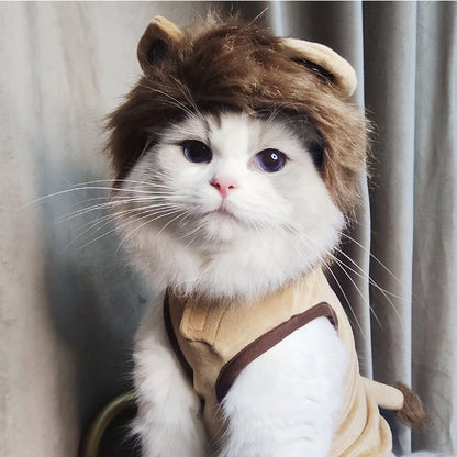 Dog Lion Clothes Pet Supplies Halloween Cat Clothes