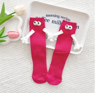 Cotton Magnetic Handle Cute Hand Socks Summer Tube Socks