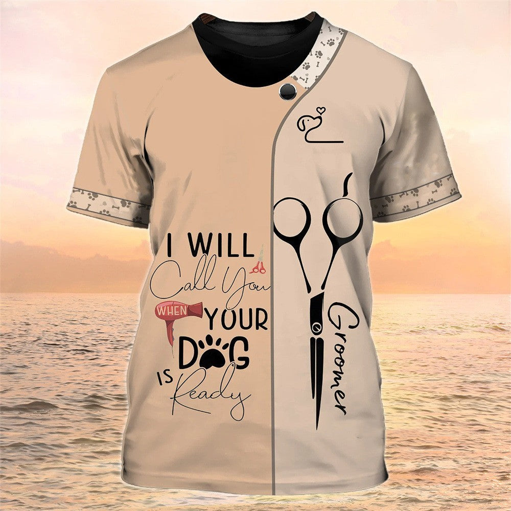 Pet Beautician T-shirt Men&