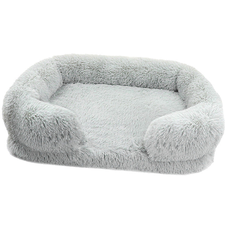 Removable And Washable Plush Pet Nest