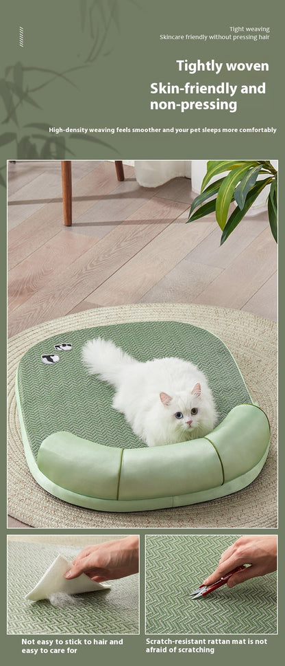 Cool Feeling Dog Mat Four Seasons Universal Bed Cat Sofa Sleeping Nest Pet Bed