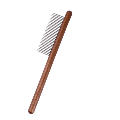 Wooden Handle Pet Comb To Get Rid Of Floating Hair