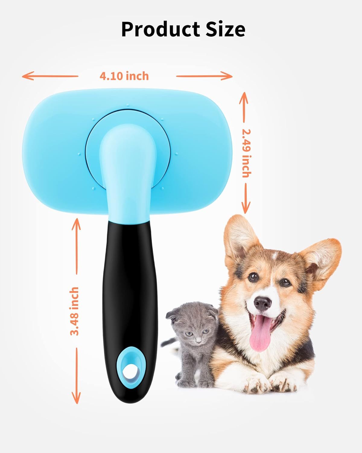 Dog Brush Cat Brush Pet Grooming Brush- Shedding Grooming Tools