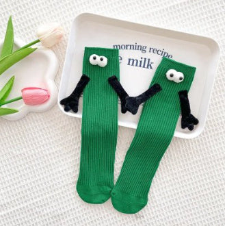 Cotton Magnetic Handle Cute Hand Socks Summer Tube Socks