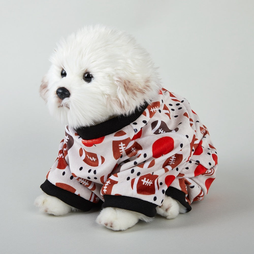 Halloween Dogs And Cats Universal Cartoon Printed Pet Clothes