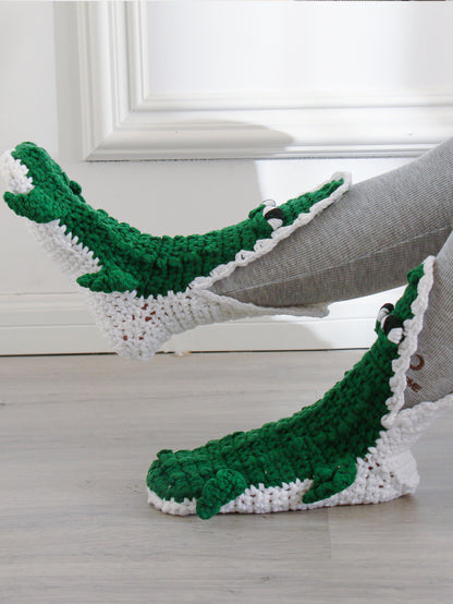 Crochet Animal Ladies Floor Socks