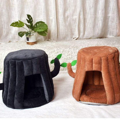 Cat House Cat Kennel Cat Supplies Pet Nest Cage Cat Nest Cat Pet Nest Cat Home Cat Room Brown Pet Nest Plush Cat Bed Nest Cat Cute Cat Cage