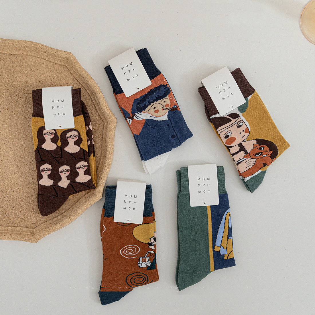 Funny Face Fashion Street Couple Socks Men And Women Socks