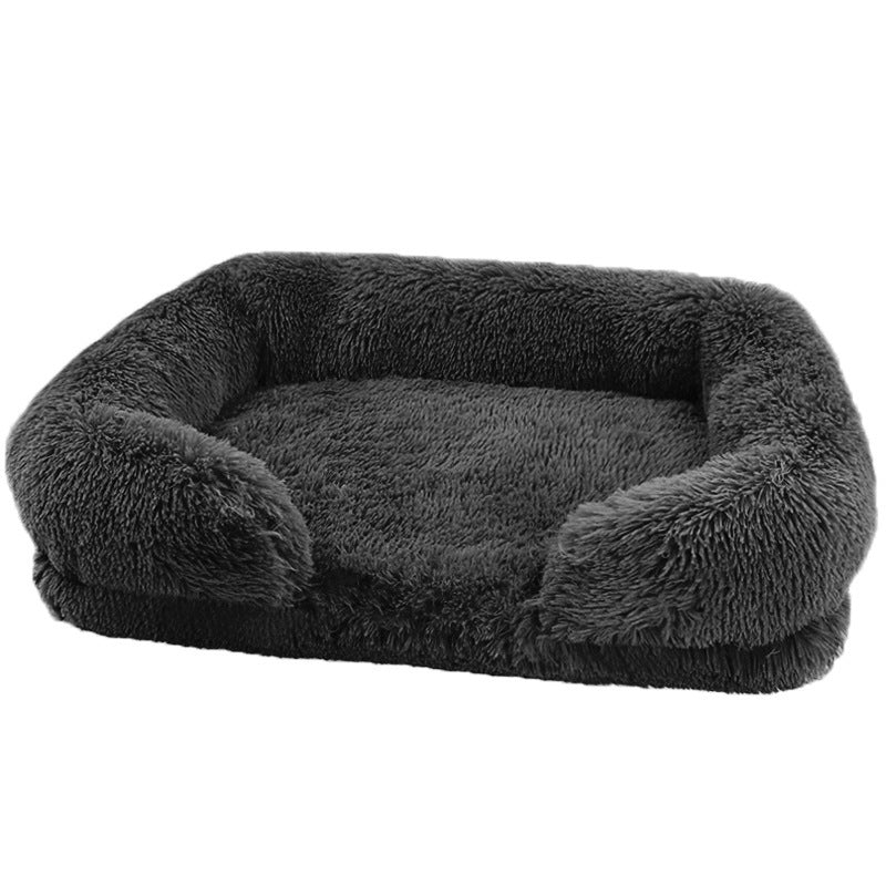 Removable And Washable Plush Pet Nest