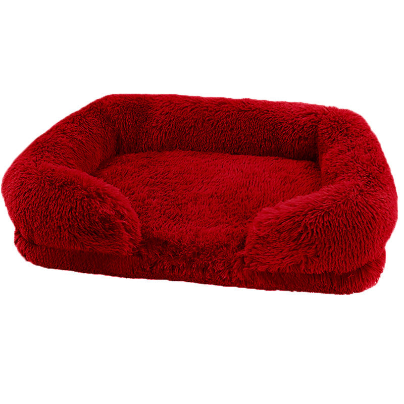 Removable And Washable Plush Pet Nest