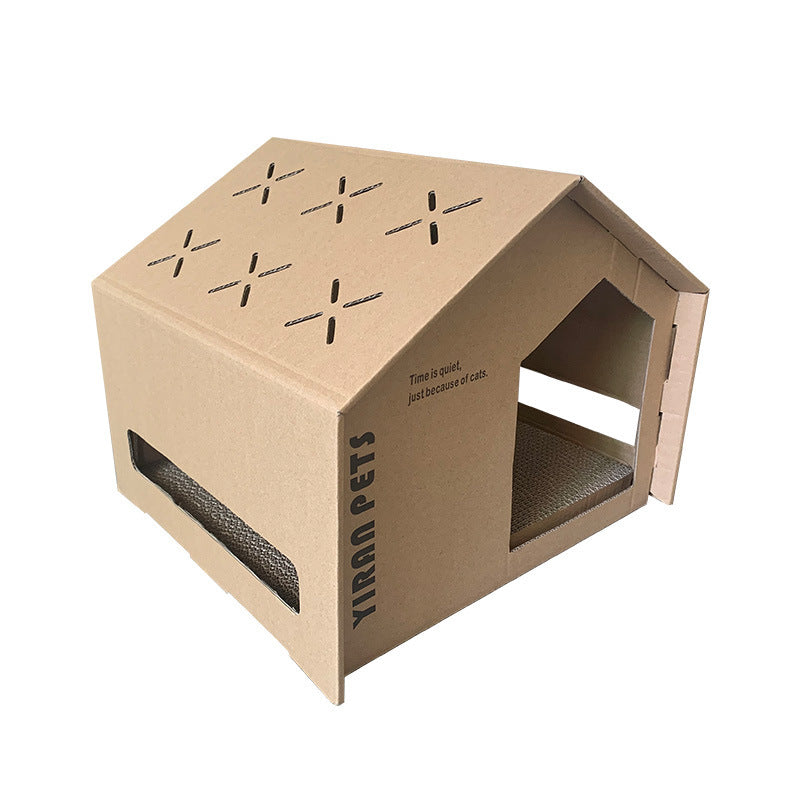 Claw Board Cat House Paw Grinder