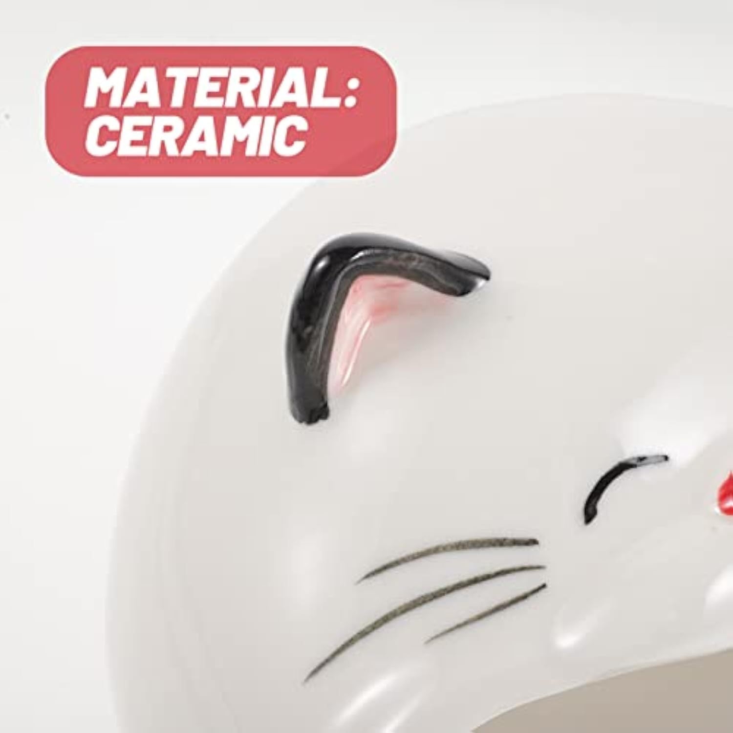 Cat Shape Hamster House Hamster Ceramic Nest Hamster Bath House Small Animal Habitat Critter Bath House Ceramic Pet House Cooling Gerbil House Ceramics Hamster Cage