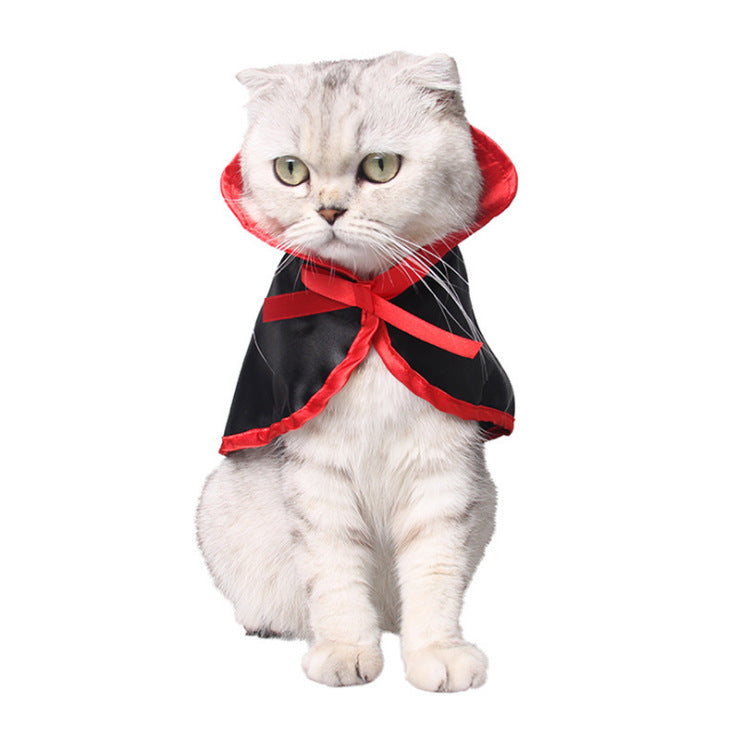 Cross-border Amazon Halloween Pet Cloak Cat Dog Saint